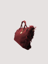 Bolso Kassandra con flecos y tejido de lurex