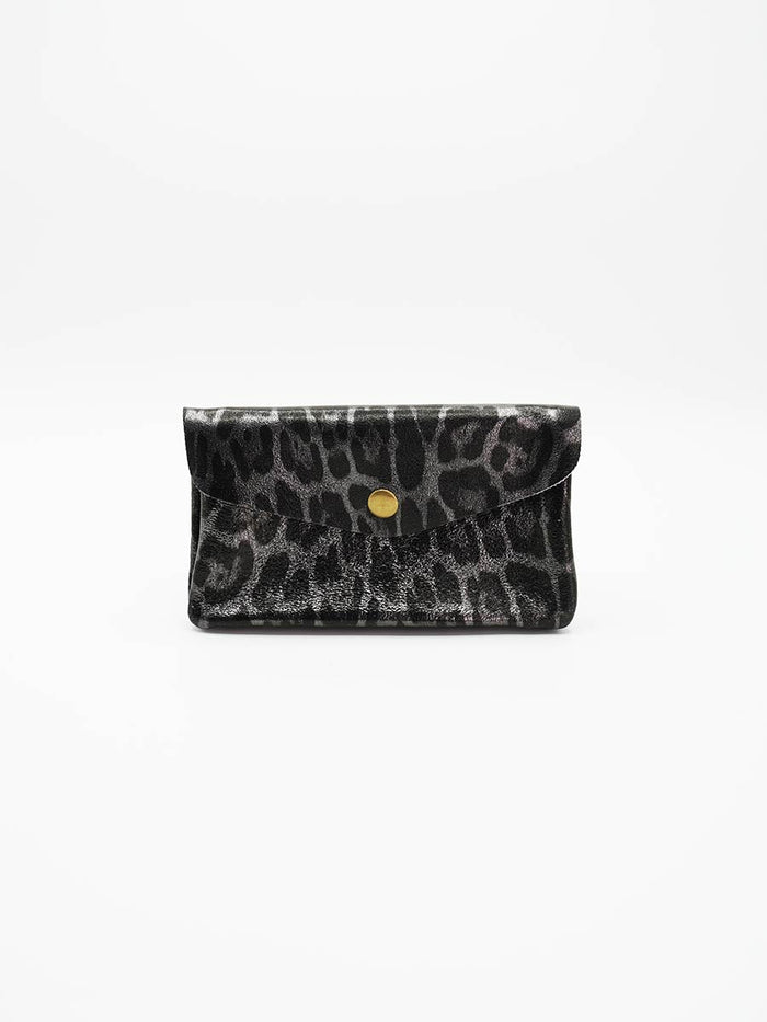 Cartera Leopardo Brillo